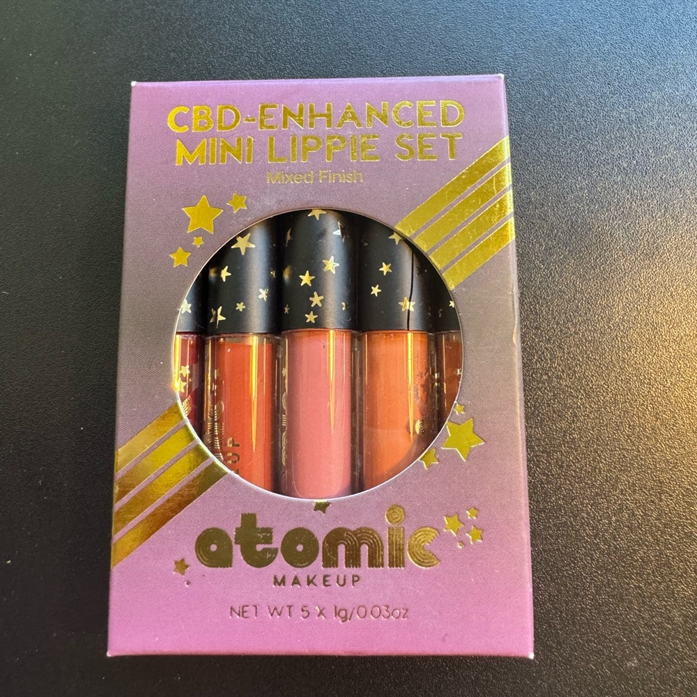Atomic Makeup Mini Lippie Set of 5